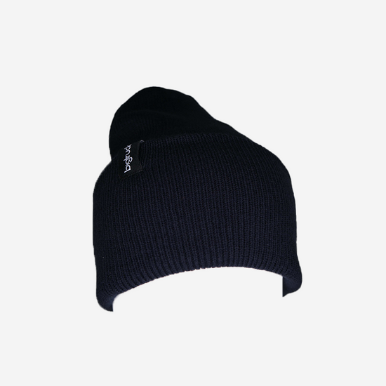 Navy Fold Beanie